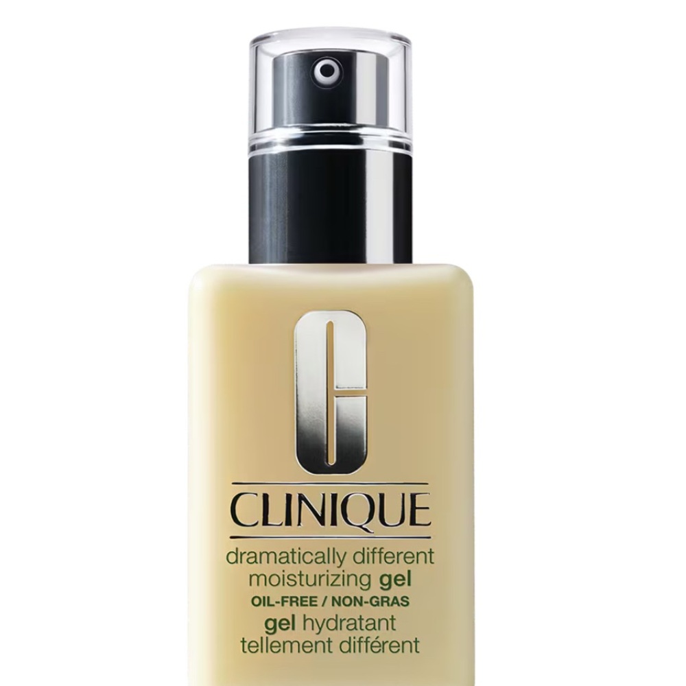 Clinique Hydrating Gel with Black and Cream Accents